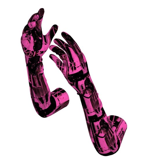 Art Led Opera Gloves One Size - Picture 6 of 11